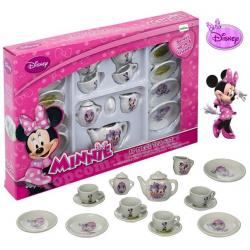 Minnie Mouse Porcelianinis  arbatos puodelių rinkinys 17 elementų